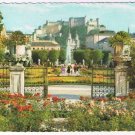 Austria Postcard Salzburg Mirabellgarten & Fesllung