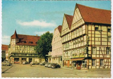 Germany Postcard Soest in Westfalen Am Markt Market