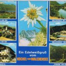 Germany Postcard Edelweiss Kochel und Walchensee Multi View