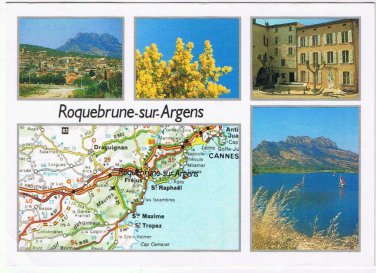 France Postcard Roquebrune sur Argens Multi View