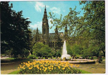 Austria Postcard Vienna Town Hall