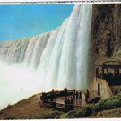 Ontario Postcard Niagara Falls Plaza Below Horseshoe Falls