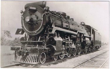 Postcard RPPC Railway Photographs Train 3100