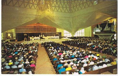 Postcard Saint Mary's Cathedral Canonization Mass Saint Elizabeth San Francisco