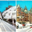 Quebec Postcard Quebec City Dufferin Terrace Terrasse