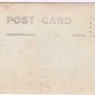 People Postcard RPPC Lady In Garden