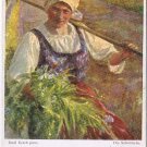 Art Postcard Emil Czech Die Schnitterin The Reaper