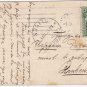 Bulgaria Postcard Message de Bonheur Children Vines 1913