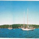 Nova Scotia Postcard Sailing Popular Pasttime
