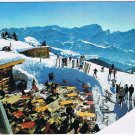 Switzerland Postcard Restaurant Roc d'Orsay Villars Chesières