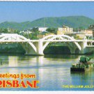 Australia Postcard Brisbane William Jolly Bridge