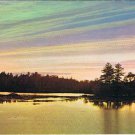 Ontario Postcard Muskoka Glorious Sunset