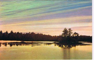 Ontario Postcard Muskoka Glorious Sunset