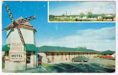 Quebec Postcard Champigny Motel Au Petit Lac