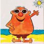 Comic Postcard Man Enjoying Sunshine Drop Card To Peasants