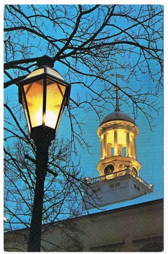 Pennsylvania Postcard Bethlehem Belfry Of Central Moravian Church