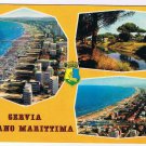 Italy Postcard Cervia Milano Matittima Multi View