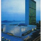 New York Postcard NYC UN United Nations Building