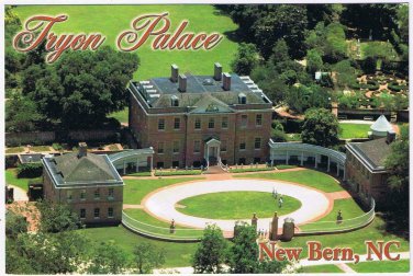 North Carolina Postcard New Ber Tryon Palace