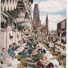 Germany Postcard Berlin Kufurstendamm Outdoor Cafe