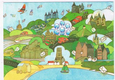 Ontario Postcard Canada Post Card For Capex 1987