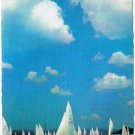 Hungary Postcard Lake Balaton Sailboats