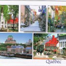 Quebec Postcard Ville de Quebec City Multi View