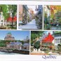 Quebec Postcard Ville de Quebec City Multi View
