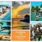 Florida Postcard The Sunshine State Multi View Land Of Flowers
