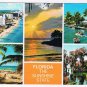 Florida Postcard The Sunshine State Multi View Land Of Flowers