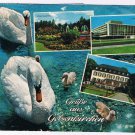 Germany Postcard Grube aus Gelsenkirchen Multi View Swans