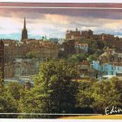 United Kingdom UK Postcard Edinburgh Scotland Castle From Calton Hill