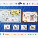 Advertising Postcard UK Gibralter Stamp Collecting