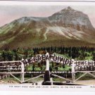 Alberta BC Postcard Great Divide Near Lake Louise On Field Road