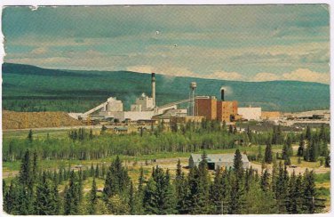 Alberta Postcard Hinton North Western Pulp & Power