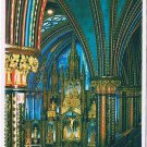 Quebec Laminated Postcard Notre Dame Church Main Altar
