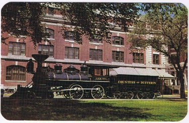 Transportation Postcard Winnipeg CPR No 1 Countess Of Dufferin Train