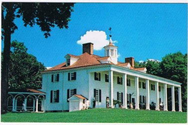 Virginia Postcard Mount Vernon Home Of The First President Washington