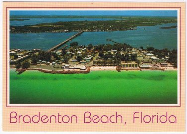 Florida Postcard Bradenton Beach