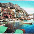 Italy Postcard Isle Of Capri Marina Grande Great Seashore