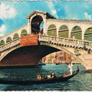 Italy Postcard Venezia Venice The Rialto Bridge