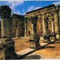 Israel Postcard Capharnaum Ancient Synagogue Sea Of Galilee