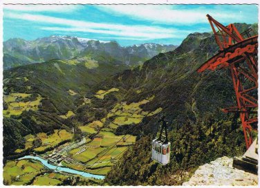 Germany Postcard Eisriesenwelt Seilbahn