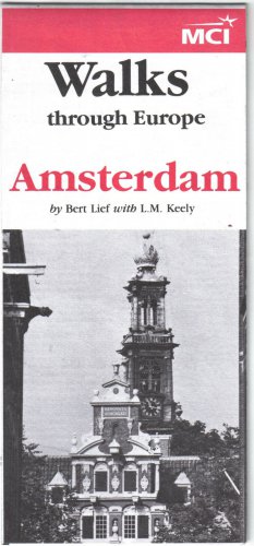 Netherlands Holland Brochure Walks Through Europe Amsterdam circa 1998