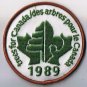 Scouts Canada Patch Trees For Canada 1989