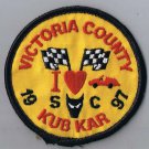 Scouts Canada Patch Kub Kar Rally 1997 Victoria County