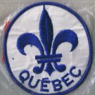 Quebec French Province Canada Fleur De Lis Embroidered Sew On Patch Emblem NIP