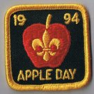 Scouts Canada Patch Apple Day 1994