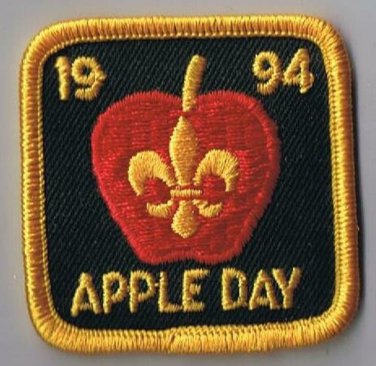 Scouts Canada Patch Apple Day 1994