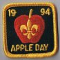 Scouts Canada Patch Apple Day 1994
